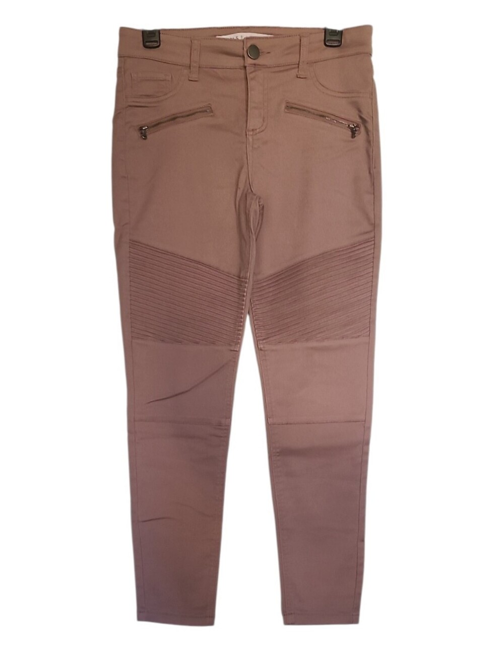 Tinseltown Mauve Skinny Moto Jeans Sz 9